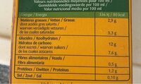 Millet Amande Noisette - Informations nutritionnelles - fr