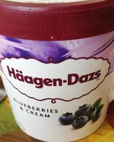 Haagen-Dazs Blueberries & Cream - Produit - fr
