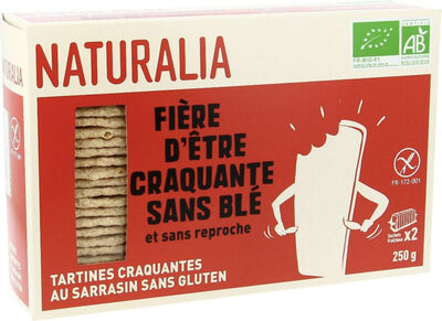 Tartines craquantes au sarrasin - Produit - fr